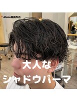 アロハ(ALoha)&nbsp;【メンズ】　大人なシャドウパーマ