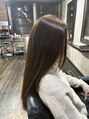 ヘアサロンM 新宿&nbsp;ブリーチ無しでできる透明感のあるベージュ