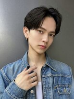 トルネード(TORNADO)&nbsp;フェザーパーマ カルマパーマ 韓国メンズヘア アップバング7s925