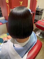 ジュリアンマーラ(Julien Mara) ビフォーあり★髪質改善/切りっぱなしボブ/ワンレングス/ツヤ髪