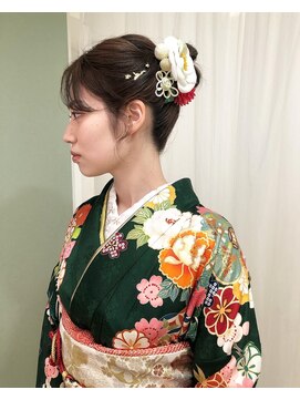 アミー 銀座(Ammy) 卒業式ヘアセット×袴着付け♪yu
