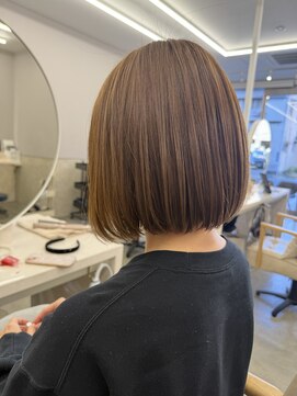 サンド 鹿児島中央(sand) 前下がりボブ