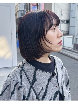 ガーデン ジングウマエ(GARDEN jingumae) 葡萄カラー/ボブヘア