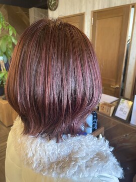 ヘアードレスビュー(hair dress V.I.E.W) ピンクハイライト