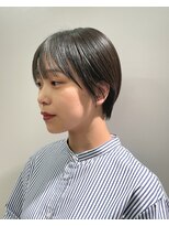 ニール 名古屋 伏見 丸の内(NEELU)&nbsp;【TAKE】オリーブグレージュ×コンパクトショート
