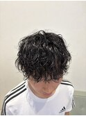 波巻き×シャドーパーマ