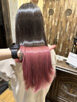 ヘアー クリエイト カルバリ(HAIR CREATE Calbari)&nbsp;アプリコットピンク