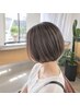 大人ハイライト|立体感ハイライト+艶カラー+超音波TR ¥11,000~