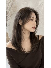 韓国ヘア×【フェイスレイヤーカット】で小顔に♪髪質改善/縮毛矯正/レイヤーカット/ボブ/ヘッドスパ