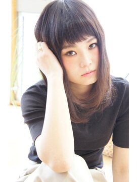 トルソー TORSO 【TORSO】前髪短めブラックミディ