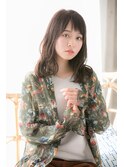 揺らぎほつれウェーブヘア