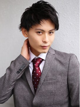 アフロート ディル(AFLOAT D'L) メンズ好印象爽やかビジネス刈り上げショート社会人人気◎髪型