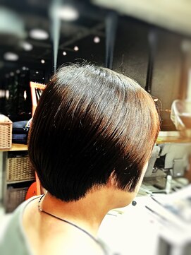 キャン 温品店(CAN) 【CAN】大人なショートボブ×オーガニックカラー