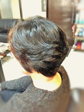 キャン 温品店(CAN) 【CAN】　40代以上の方にオススメ♪ボリュームUPショートパーマ