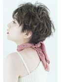【air-FUKUOKA】大人かわいいショート　黒髪も可