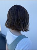 暗めアッシュ
