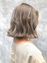 ニア 清澄白河(nir)&nbsp;〈清澄白河 半個室〉切りっぱなしボブ/バニラブロンド