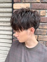 ロンド ロビン 栄(Lond robin)&nbsp;【ロンド　ロビン高瀬慎也】爽やかマッシュ　センターパート