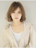 Aバング/美フォルムショート/大人ボブ/シアー【新宿/西新宿】