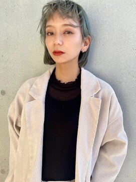 ゲーム 吉祥寺店(GAME) インナーカラー/ダブルカラー/ミルクティーベージュ/ボブ