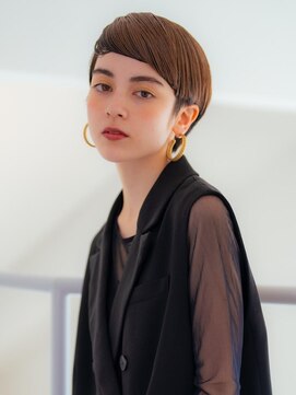 アグ ヘアー ハルカ 綾瀬店(Agu hair halca) タイトな小顔大人ショート
