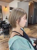 ヘアアンドメイク エジェリ(hair&make egerie) 【ショートボブ/ベージュボブ/恵比寿/20代/30代/40代/50代】