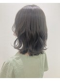 グレージュ ヌナボブ チャンモリ ボブルフ