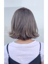 エアービジュー(Air Bijou)&nbsp;ミントベージュインナーカラー_くびれセミディ