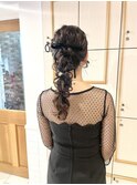パーティーヘアに♪あみおろしスタイル