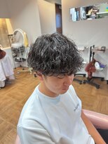 グート ヘアーメイク(gut HAIR MAKE) メンズ 波巻きパーマ ダメージレスパーマ