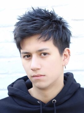 ローウェ バイ フィフス 立川メンズサロン(Louwe by fifth) ベリーショートスパイキーショートメンズビジネスヘア刈り上げ