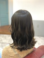 ヘアサロン レリー(hair salon relie) オリーブグレージュカラー【yumika】