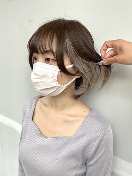 カリーナコークス 原宿 渋谷(Carina COKETH) インナーカラー/イヤリングカラー/ダブルカラー/レイヤーカット