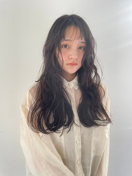 ヘアサロン ガリカ 表参道(hair salon Gallica) <SAKI>ナチュラルロングレイヤー/顔周りレイヤー/デザインカット