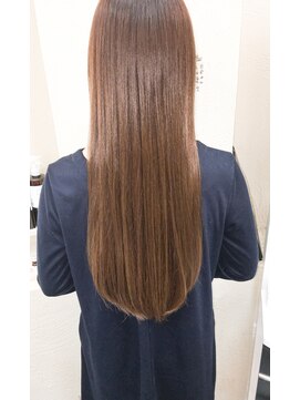 ミシェリー 新宿店(misherry) 美髪ストレートエアリーロングオージュアメテオカラー新宿艶々