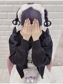 まる三つ編み×ハートツインテール＊まゆ