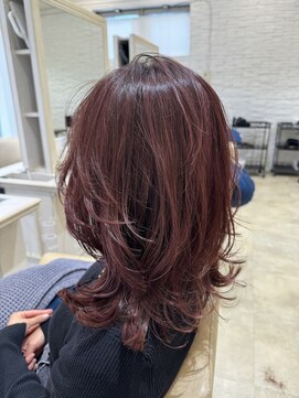 エイミーバイアフロートザガーデン 浦和店(amie by afloat the garden) つやつやベリー大人ピンク 【浦和】