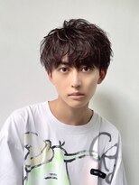 ピチカート(pizzicato) ラウンドマッシュ×パーマ落とし