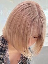 ウィコ 新宿(WICO)&nbsp;ミルクティーベージュ[新宿駅/デザインカラー/レイヤーカット]