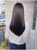 クセをしっかり伸ばしても柔らかい質感の縮毛矯正赤羽美容院
