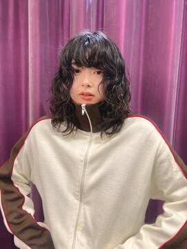 マグノリア(MAGNOLIA) ウルフパーマ/くせ毛風パーマ/レイヤーパーマ/くるくるパーマ