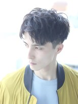 ハレ ヘアサロン(Hale hair salon)&nbsp;【Hale】ブルーブラックNo2578韓国マッシュスパイキーショート