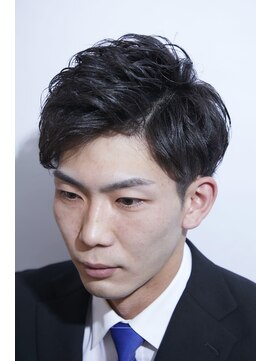 ラヴィ ニュー 両国店(LAVIE NEW) ビジネスアップバンク七三ツーブロックショート