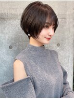 ボンドストーリー(Bond Story)&nbsp;ナチュラルショート×ミルクティーベージュ