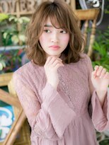 カバーヘア ブリス 戸田公園西口店(COVER HAIR bliss)&nbsp;外国人風ハイライト大人可愛いふわミディh4戸田公園20代30代40代