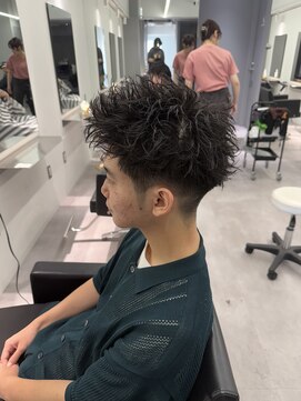 パーク バイ クリーム 大宮(PARK by CREAM) 【メンズ】スパイキーパーマ