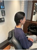 オールバック
