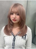 15123ミルクティーアッシュミルクティーベージュハイトーン