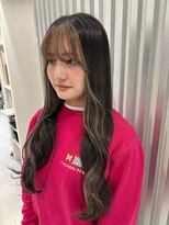 モア シルエ(MoA cilue)&nbsp;周りと差をつけるインナーカラー[福島]