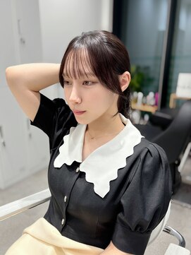 コアレス キョウト(COALESS kyoto) 韓国ヘア/レイヤーカット/顔まわりカット/小顔ヘア/前髪カット